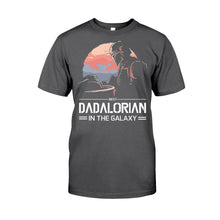 Load image into Gallery viewer, Personalized Best Dad In The Galaxy T-shirt & Hoodie Gift