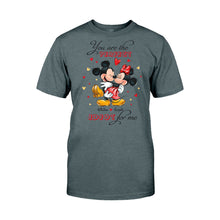 Load image into Gallery viewer, Personalized Mickey Mouse Couple T-shirt & Hoodie Gift