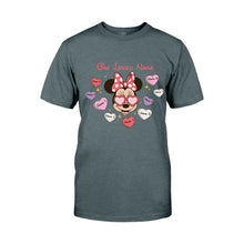 Load image into Gallery viewer, Personalized Valentine's Grandma T-Shirt & Hoodie Gift for Nana