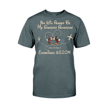 Load image into Gallery viewer, Personalized Couple Mouse T-shirt & Hoodie Gift for Valentine’s Day