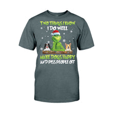 Load image into Gallery viewer, Personalized Grinch Christmas T-Shirt & Hoodie Gift for Dog Lovers