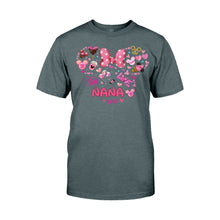 Load image into Gallery viewer, Personalized Best Nana Ever T-shirt & Hoodie Gift for Grandma