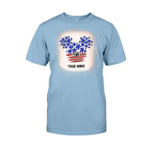 Load image into Gallery viewer, Personalized Stars And Stripes Mouse Ears T-Shirt & Hoodie for Independence Day