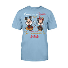 Load image into Gallery viewer, Personalized Couple T-shirt and Hoodie with Custom Names & Year