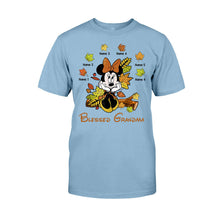 Load image into Gallery viewer, Personalized Blessed Grandma T-Shirt & Hoodie with Custom Names