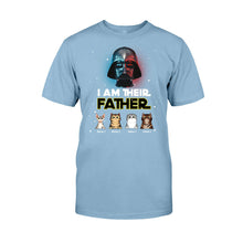 Load image into Gallery viewer, Personalized Cat T-shirt & Hoodie Gift for Dad | I Am Their Father