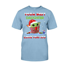 Load image into Gallery viewer, Personalized Yoda Best T-Shirt and Hoodie Christmas Gift for Dad/Mom
