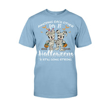 Load image into Gallery viewer, Personalized Halloween Mouse T-shirt & Hoodie Unique Couple Gift