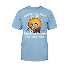 Load image into Gallery viewer, Personalized Halloween T-shirt & Hoodie Custom Names Gift
