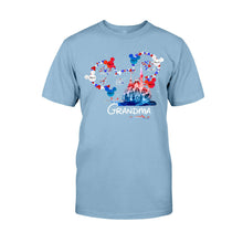 Load image into Gallery viewer, Personalized Best Grandma Ever T-shirt & Hoodie for Independence Day Gift