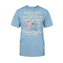 Load image into Gallery viewer, Personalized Couple Ohana T-Shirt & Hoodie Custom Names Gift