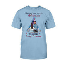 Load image into Gallery viewer, Personalized Disneyland Couple T-shirt & Hoodie Gift for Couples