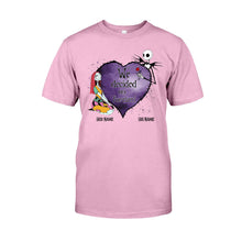 Load image into Gallery viewer, Personalized Couple T-Shirt & Hoodie Custom Names Gift