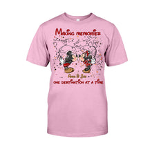 Load image into Gallery viewer, Personalized Mickey Mouse T-Shirt & Hoodie with Custom Names for Couples