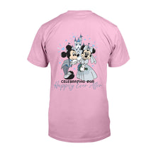 Load image into Gallery viewer, Personalized Disney Mouse T-Shirt & Hoodie for Couples - Custom Name & Date Gift