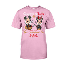 Load image into Gallery viewer, Personalized Couple T-shirt and Hoodie with Custom Names & Year
