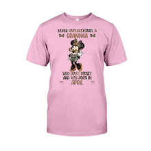 Load image into Gallery viewer, Personalized Grandma T-shirt & Hoodie Disney Gift for Mother's Day