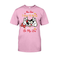Load image into Gallery viewer, Personalized Couple T-shirt & Hoodie Custom Name Gift