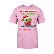 Load image into Gallery viewer, Personalized Yoda Best T-Shirt and Hoodie Christmas Gift for Dad/Mom