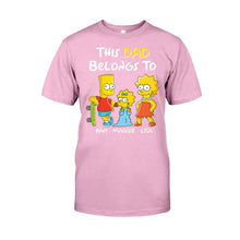Load image into Gallery viewer, Personalized Dad T-shirt Hoodie Custom Family Gift