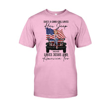 Load image into Gallery viewer, Personalized Independence Day T-shirt and Hoodie Custom Name | GradoCreations