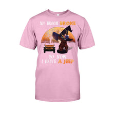 Load image into Gallery viewer, Personalized Halloween T-Shirt & Hoodie Custom Name for Jeep Lovers