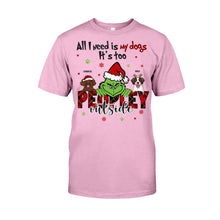 Load image into Gallery viewer, Personalized Dog Lover T-shirt Custom Name Gift for Pet Owner