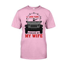 Load image into Gallery viewer, Personalized Love Tank Couple T-shirt & Hoodie Gift