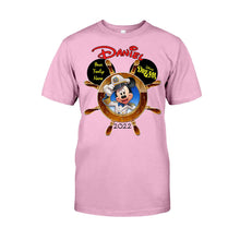 Load image into Gallery viewer, Personalized Mickey Mouse Ears Cruise T-shirt & Hoodie Gift for Family