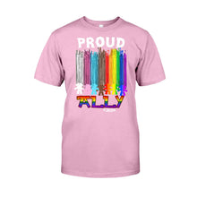 Load image into Gallery viewer, Personalized Proud Ally LGBT T-shirt & Hoodie for Everyone