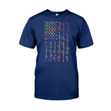 Load image into Gallery viewer, Personalized Mouse Ears Pledge of Allegiance T-shirt & Hoodie for Independence Day