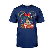 Load image into Gallery viewer, Personalized Christmas Mouse T-shirt & Hoodie for Kids - Custom Name Gift