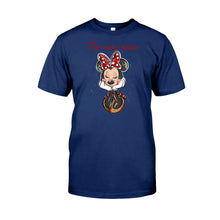 Load image into Gallery viewer, Personalized His & Her Mouse T-shirts Custom Name Gift