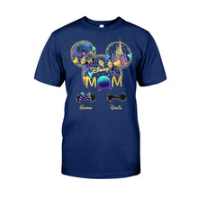 Load image into Gallery viewer, Personalized Disney Mom T-shirt Custom Name Gift for Mother's Day