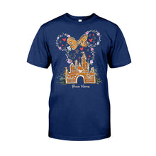 Load image into Gallery viewer, Personalized Merry Christmas Mouse T-shirt & Hoodie Custom Name Gift