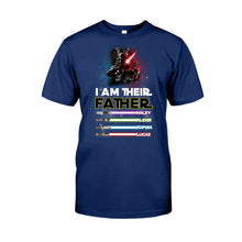 Load image into Gallery viewer, Personalized Father T-shirt & Hoodie with Custom Names | Father's Day Gift