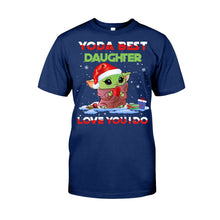 Load image into Gallery viewer, Personalized Yoda Best T-Shirt and Hoodie Christmas Gift for Dad/Mom