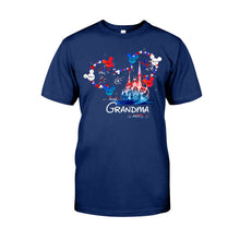 Load image into Gallery viewer, Personalized Best Grandma Ever T-shirt & Hoodie for Independence Day Gift
