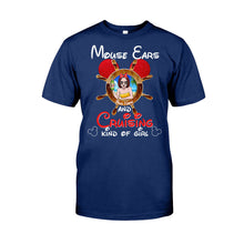 Load image into Gallery viewer, Personalized Mouse Ears Cruising T-shirt & Hoodie Gift for Her