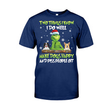 Load image into Gallery viewer, Personalized Grinch Christmas T-Shirt & Hoodie Gift for Dog Lovers