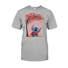 Load image into Gallery viewer, Personalized Couple T-shirt & Hoodie with Custom Names | Unique Romantic Gift