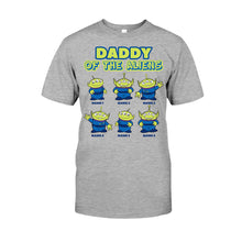 Load image into Gallery viewer, Personalized Daddy Of The Aliens T-Shirt & Hoodie Gift for Dad