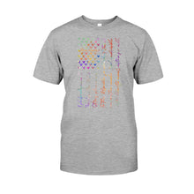 Load image into Gallery viewer, Personalized Mouse Ears Pledge of Allegiance T-shirt & Hoodie for Independence Day