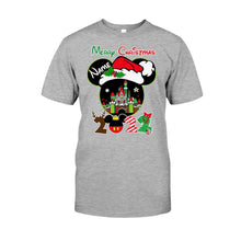 Load image into Gallery viewer, Personalized Christmas Mouse T-shirt & Hoodie Custom Name Gift