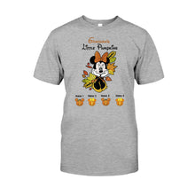 Load image into Gallery viewer, Personalized Grandma T-Shirt & Hoodie with Little Pumpkins Design