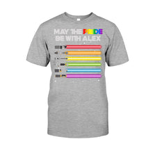 Load image into Gallery viewer, Personalized LGBT Pride T-shirt & Hoodie with Custom Name