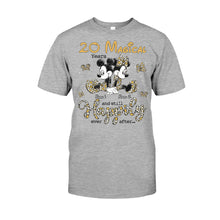 Load image into Gallery viewer, Personalized Couple T-shirt and Hoodie with Custom Names for Anniversary