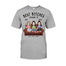 Load image into Gallery viewer, Personalized Bestie T-shirt and Hoodie Gift for Friends