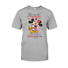 Load image into Gallery viewer, Personalized Mickey Mouse Couple T-shirt & Hoodie Gift