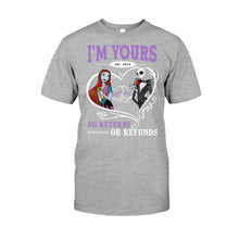 Load image into Gallery viewer, Personalized I'm Yours No Returns Nightmare T-Shirt & Hoodie Gift